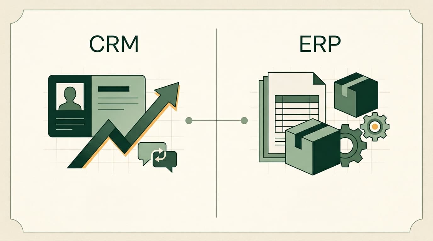 CRM vs ERP: What's the Difference, and Which Does Your Business Need?
