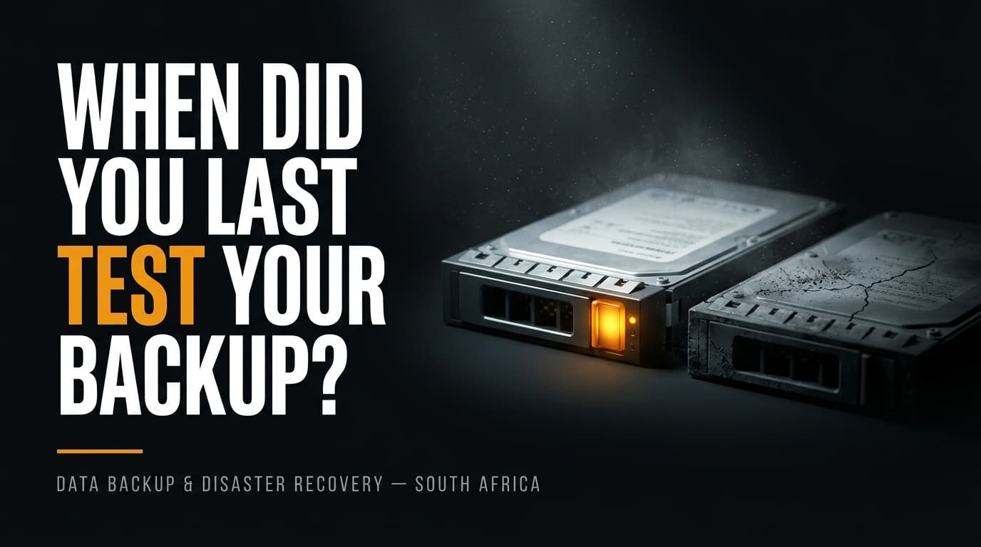 Data Backup and Disaster Recovery for South African Businesses: A Practical Guide