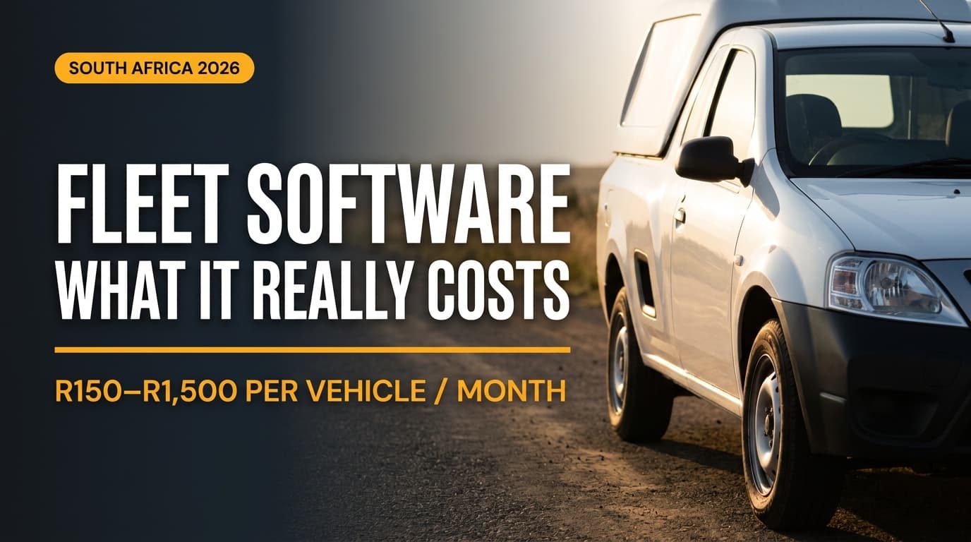 Fleet Management Software in South Africa: What It Costs and What to Look For